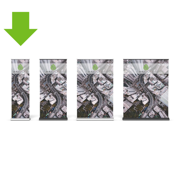 Banner Stand Width 24"w