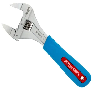 8SWCB 8-inch CODE BLUE® WideAzz® Slim Jaw Adjustable Wrench