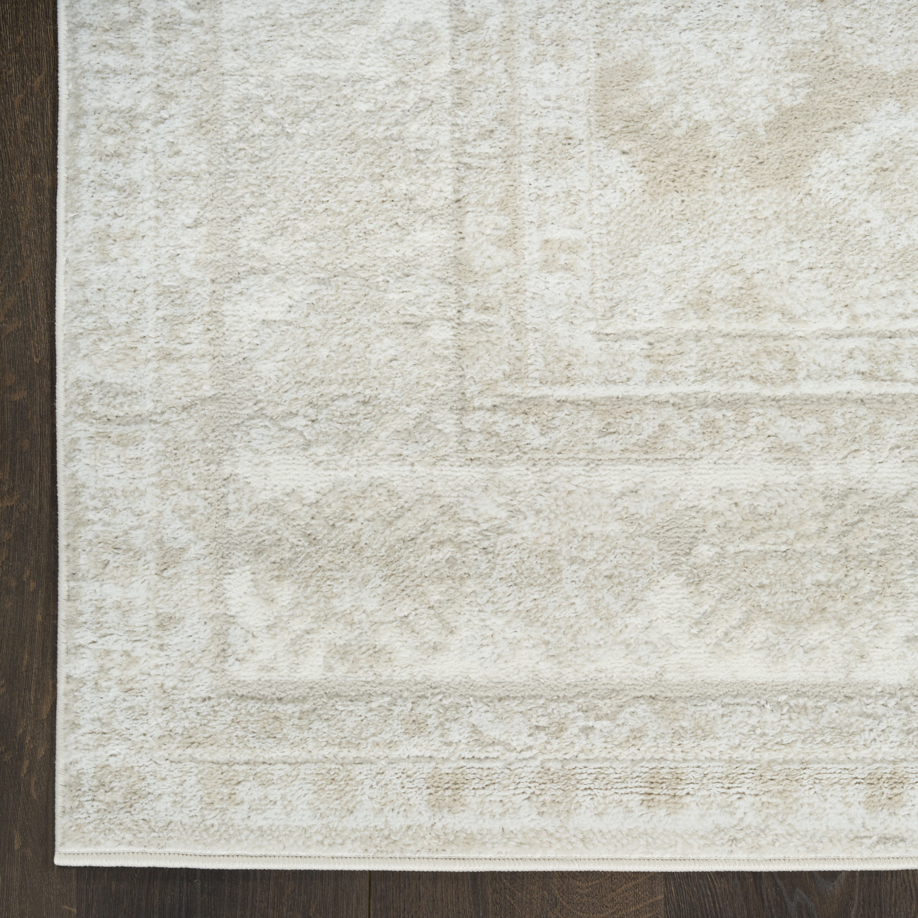 Nourison Dekor 2' x 4' Ivory Beige Vintage Indoor Rug