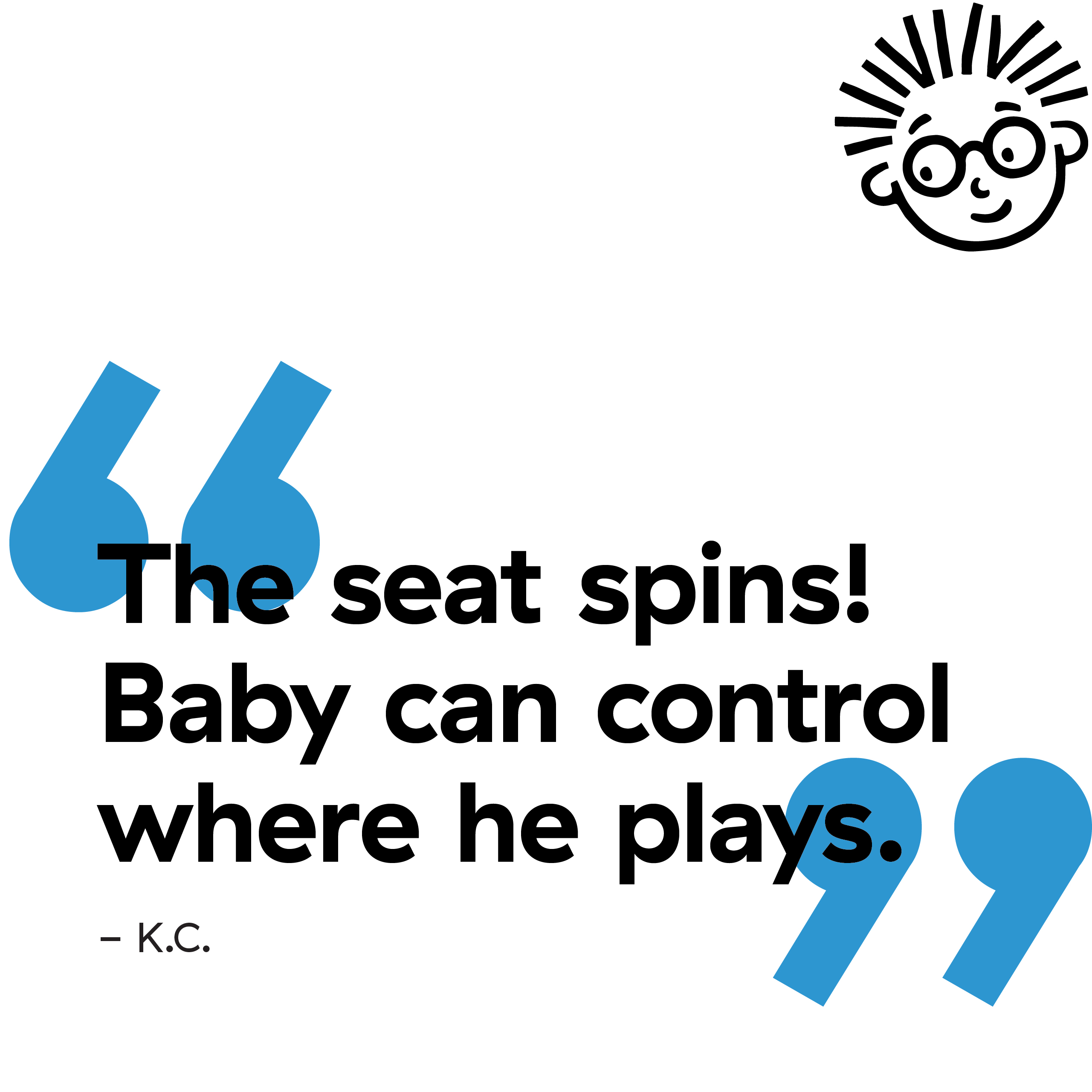 3-in-1 Snack & Discover Seat™