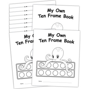 My Own Books: My Ten Frame Book, 10 Pack