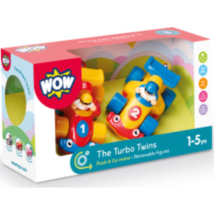 The Turbo Twins, Push & Go Toy Racing Cars