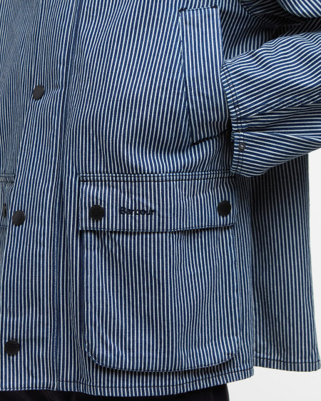 Giacca casual Bedale oversize a righe