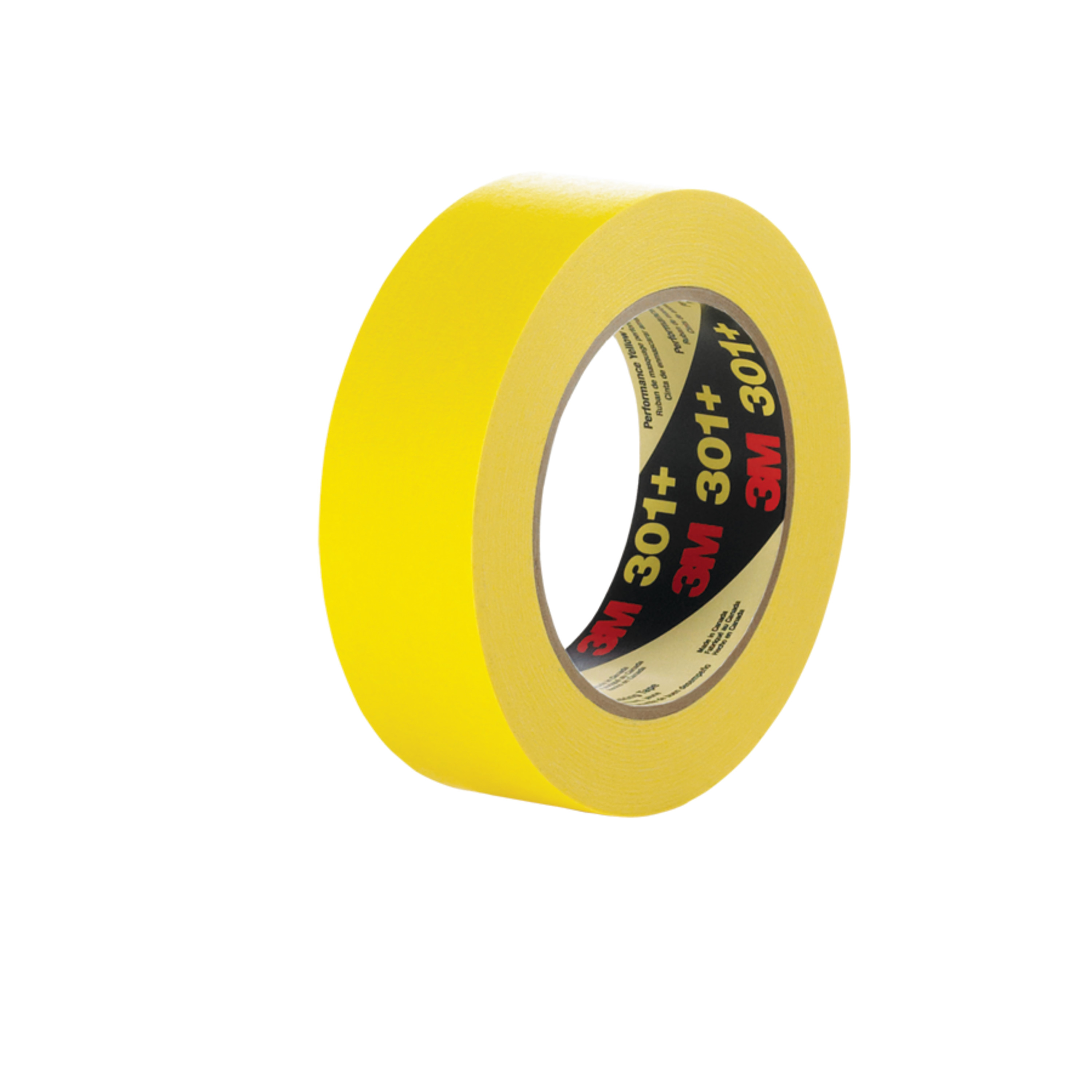 3M™ Performance Yellow Masking Tape 301+, 72 mm x 55 m, 6.3 mil, 12 per
case