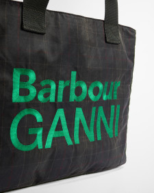 Borsa cerata Barbour x GANNI 