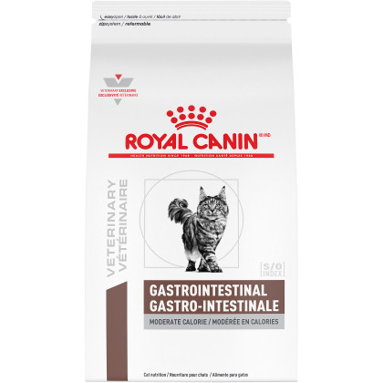 Royal Canin Veterinary Diet Feline Gastrointestinal Moderate Calorie Dry Cat Food