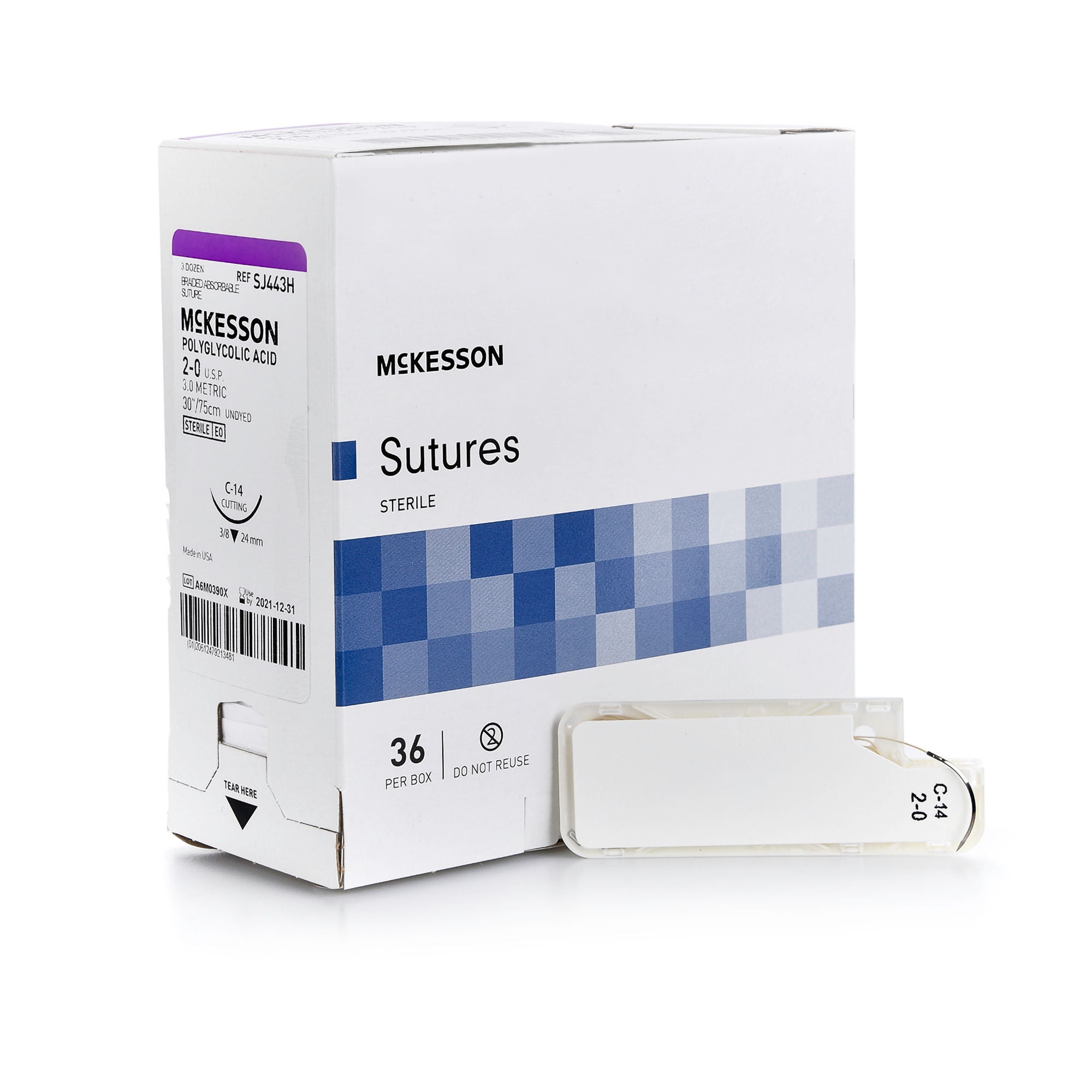 McKesson Suture with C-14 Needle