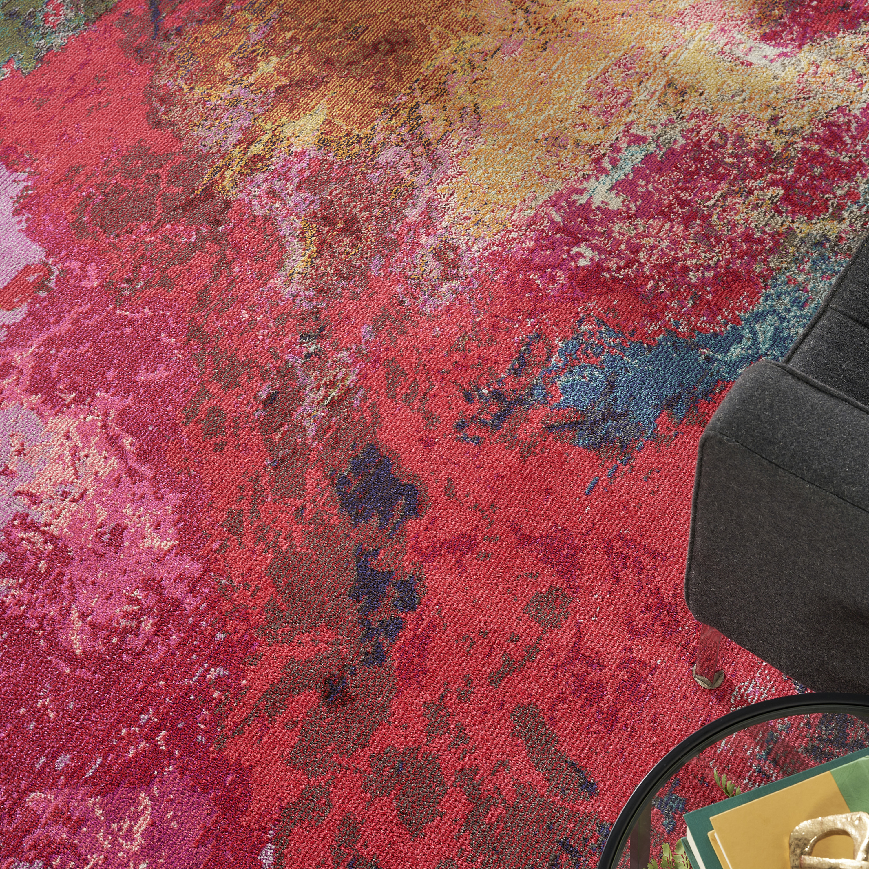 Nourison Celestial 7'10" x 10'6" Palette Modern Indoor Rug