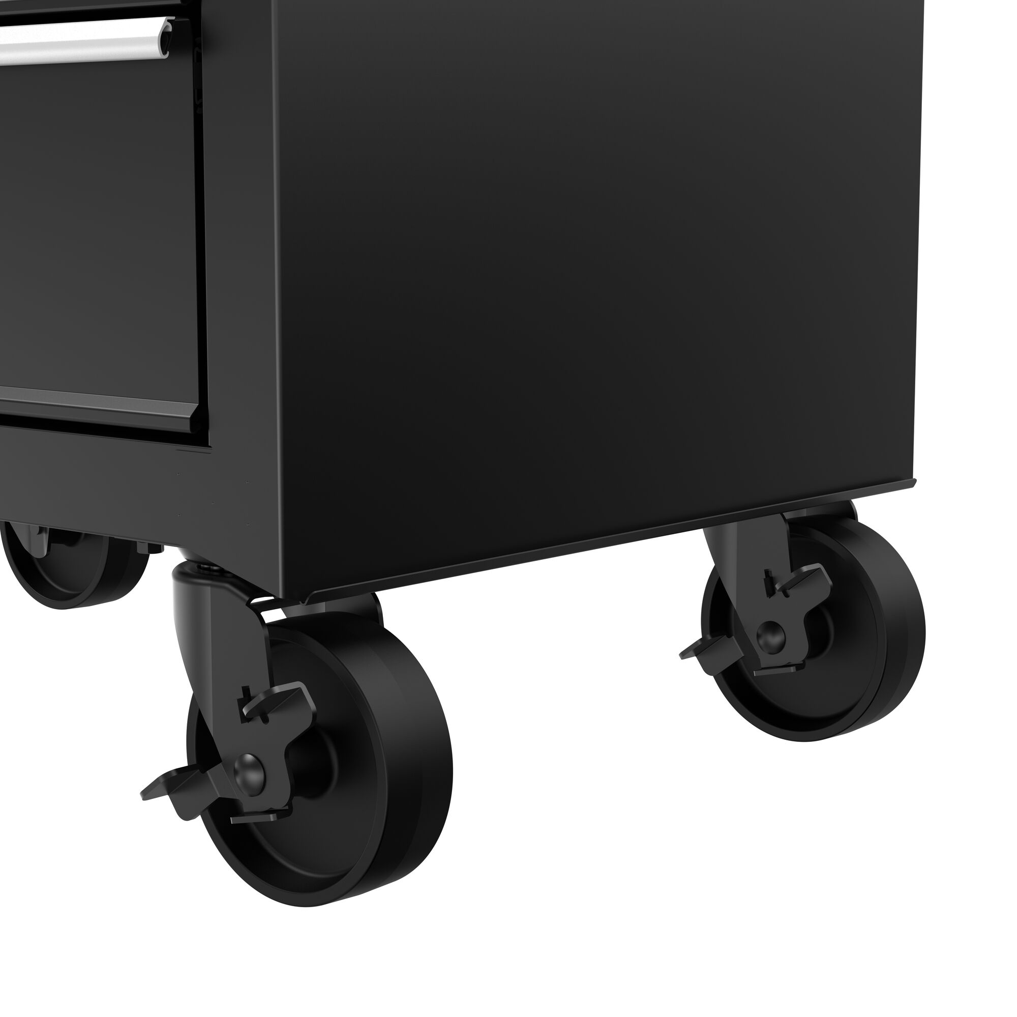 CRAFTSMAN 4 drawer cabinet with smooth mobility wheels feature highlight