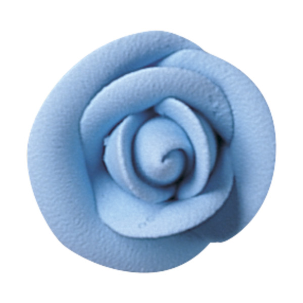 Sugarfair™ Party Blue Medium Classic Sugar Rose Decorations