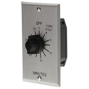 30 Minute In-Wall Twist Timer, Commercial Metal Faceplate