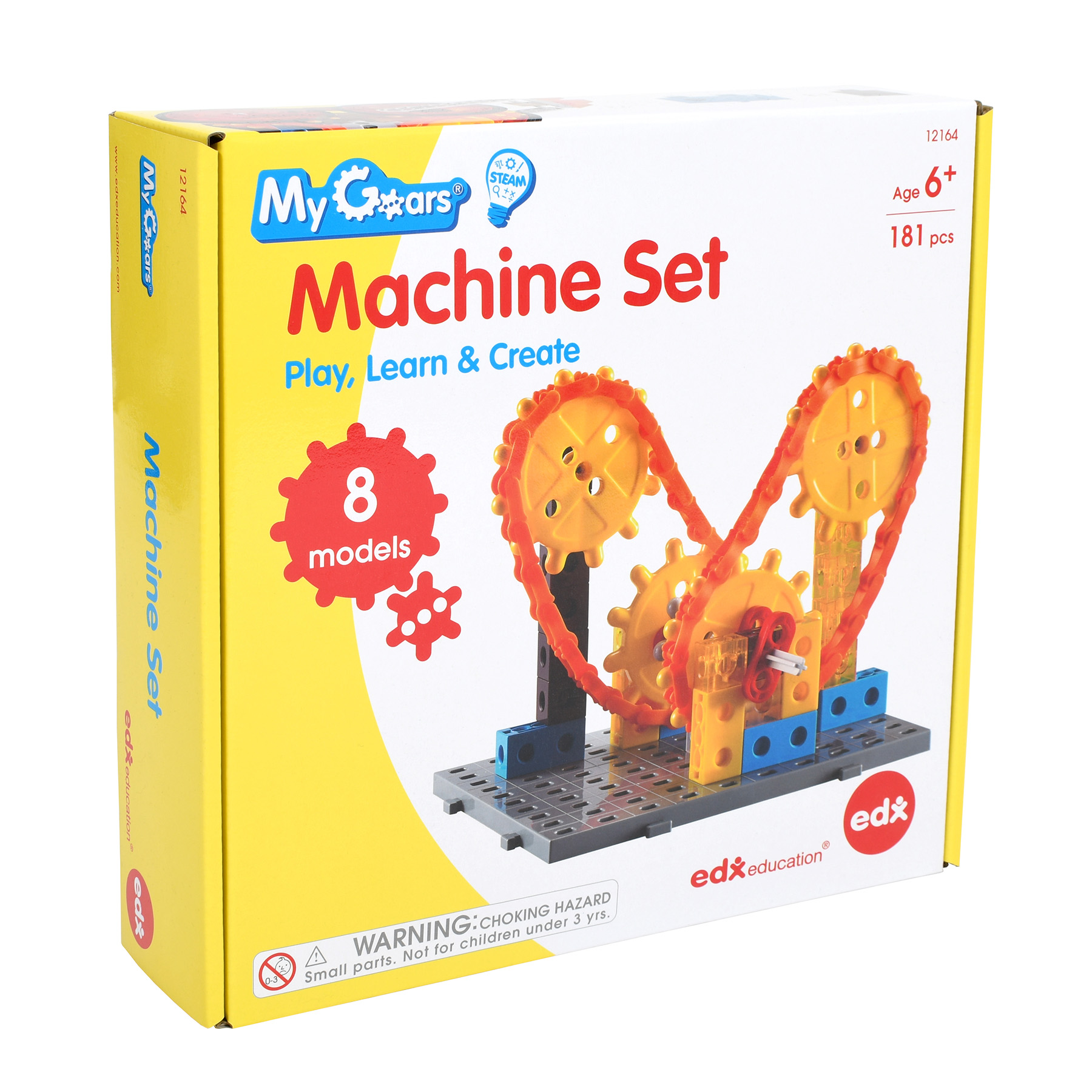 edxeducation My Gears - Machine Set - 181-Piece Model Set image number null