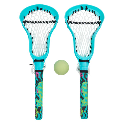 SwimWays Hydro Lacrosse, Waterproof Lacrosse Set, Outdoor Games for Adults and Kids, Sports Equipment, Pool Party Games and Toys, Blue