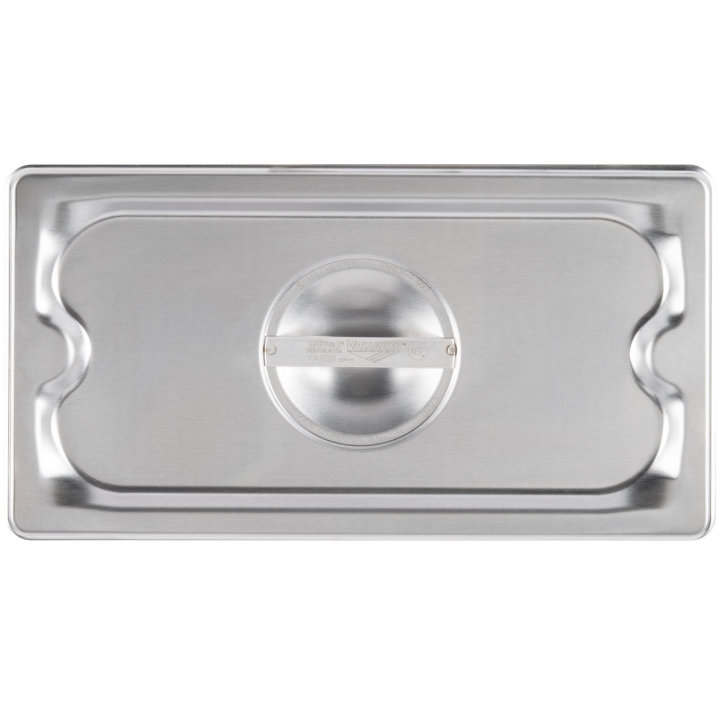 Third-size Super Pan 3® solid stainless steel cover
