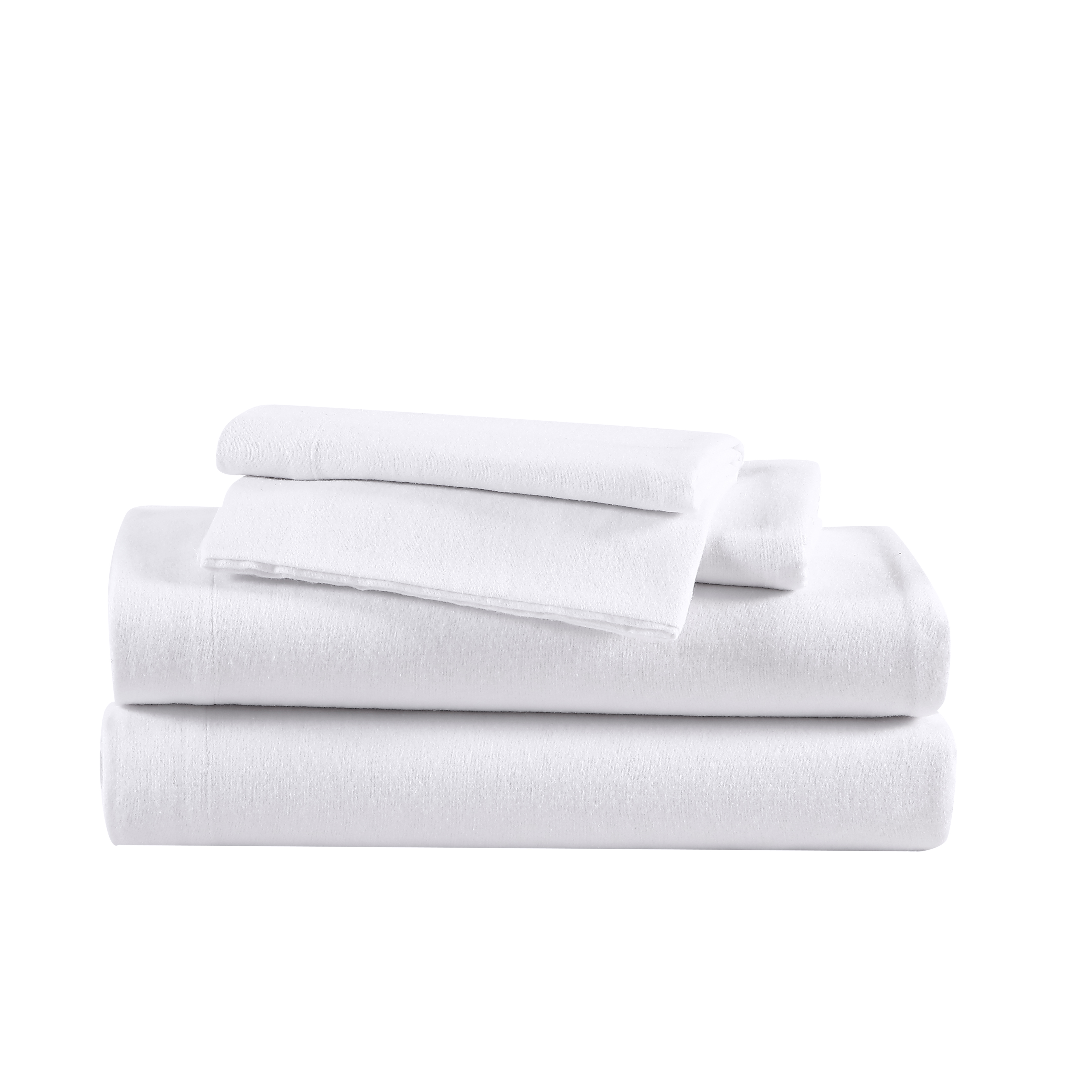 Eddie Bauer Cotton Flannel Sheet Sets (Solid-White) - Picture 19 of 27