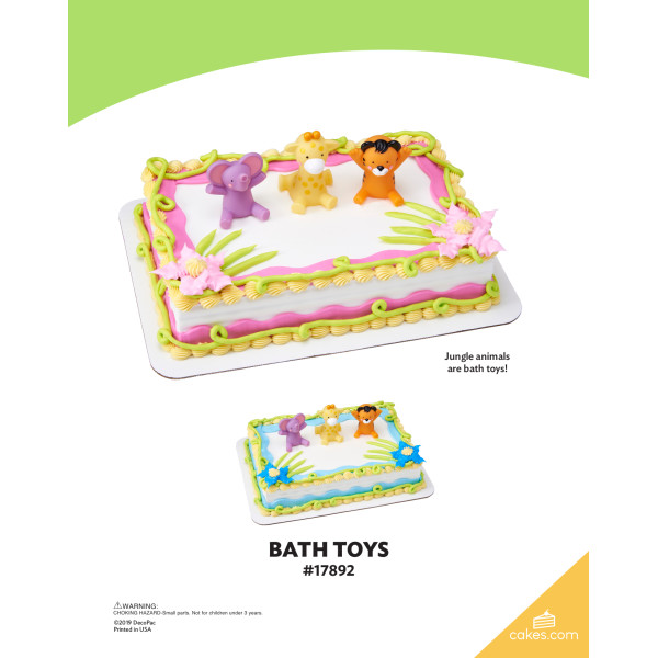Bath Toys The Magic of Cakes® Icing Only Page