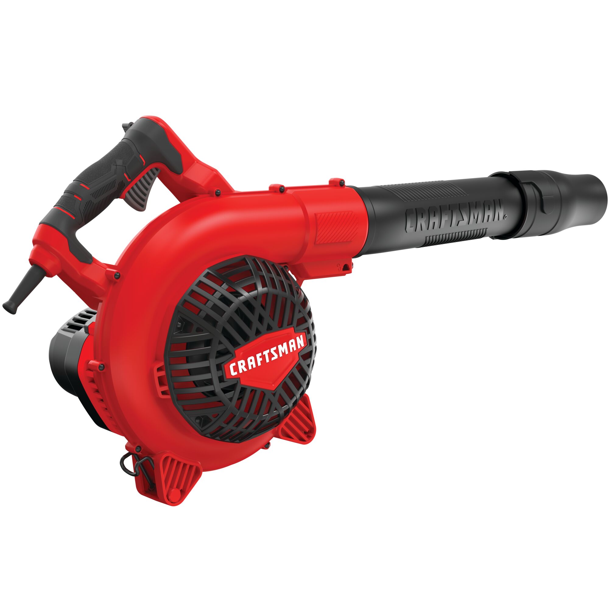 View of CRAFTSMAN Leaf Blowers on white background