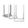 Universal Rack 19 in. EIA Two Post Rack Two Top Angles 6 ft. H (1.8 m) 38U Black