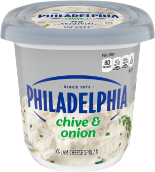Philadelphia Chive & Onion Cream Cheese, 15.5 Oz