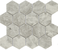 Revival Taupe 3″ Hexagon Mosaic