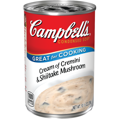 Cream of Cremini & Shiitake Mushroom Soup - Campbell's Soup