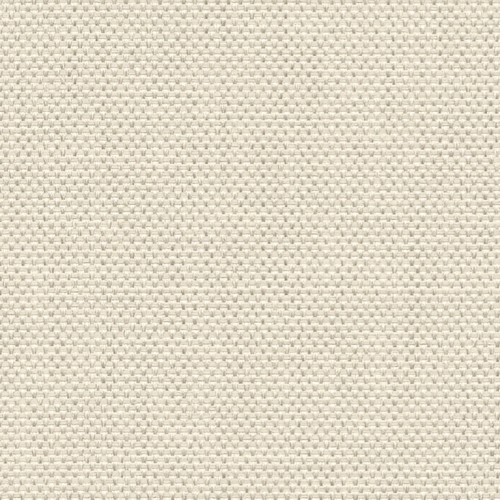 Tightly woven beige basketweave fabric showing small square texture; the weave sits flat and uniform, forming a subtle grid across the frame under even, neutral lighting in a close-up view.