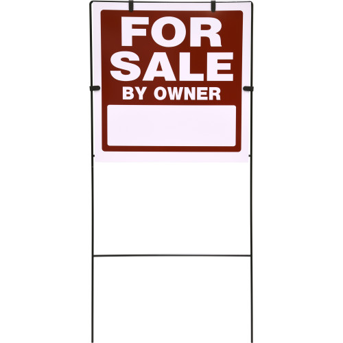 For Sale by Owner Sign with Frame (18