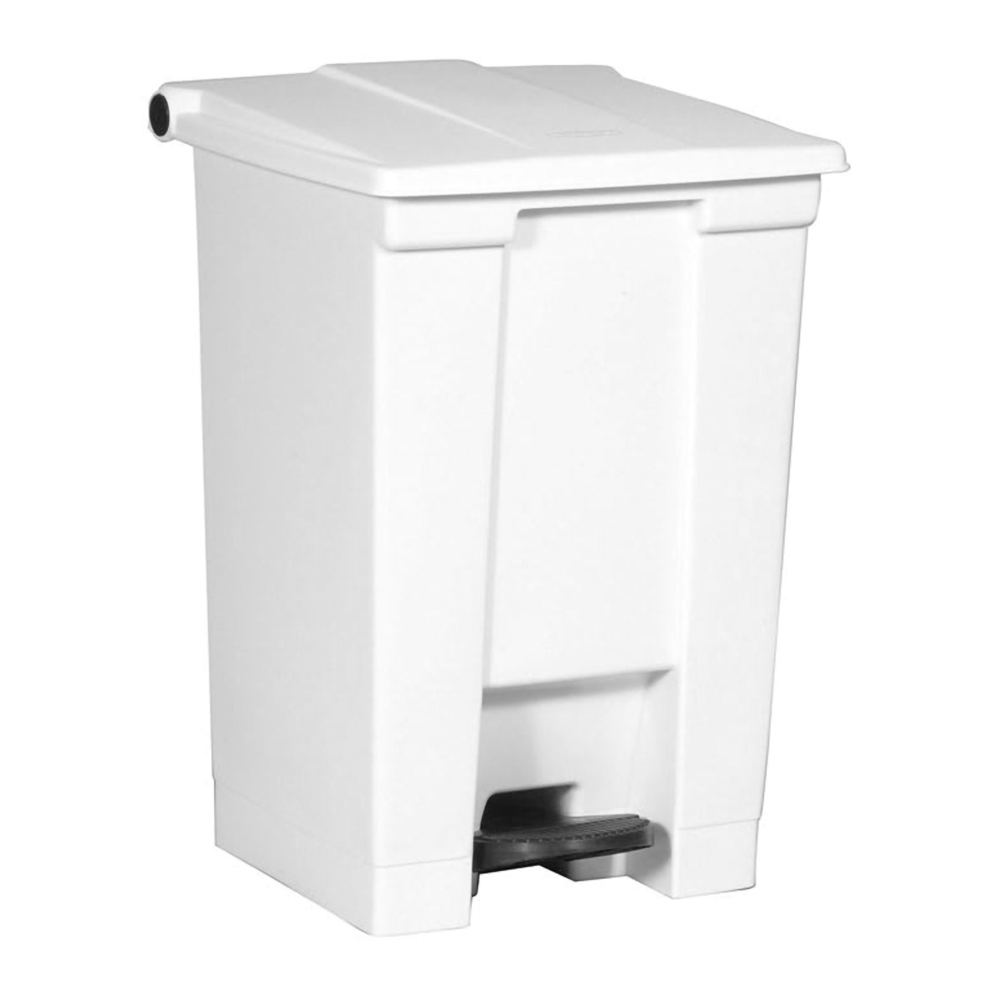 Trash Can Rubbermaid® Legacy 48 Quart / 12 gal. White Plastic Square