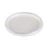Dart, Plastic Lids for Foam Cups, Bowls and Containers, Flat, Vented, Fits 6-32 oz, Translucent