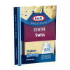 Kraft Extra Thin Swiss Natural Cheese Slices 8 oz Film Wrapped