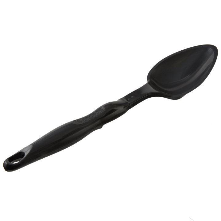 13.25-inch solid nylon spoon in black