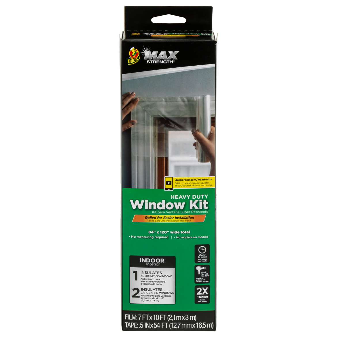 Duck Max Strength® Rolled Window Kit