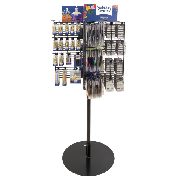 Half Floor Numeral Assortment Candle Assortment (Rack Not Included)