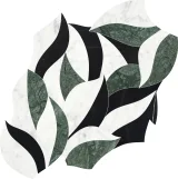Waterjet Stone Mosaics Pine 12×12 Lush Mosaic Polished