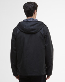 Blane Waxed Jacket Black