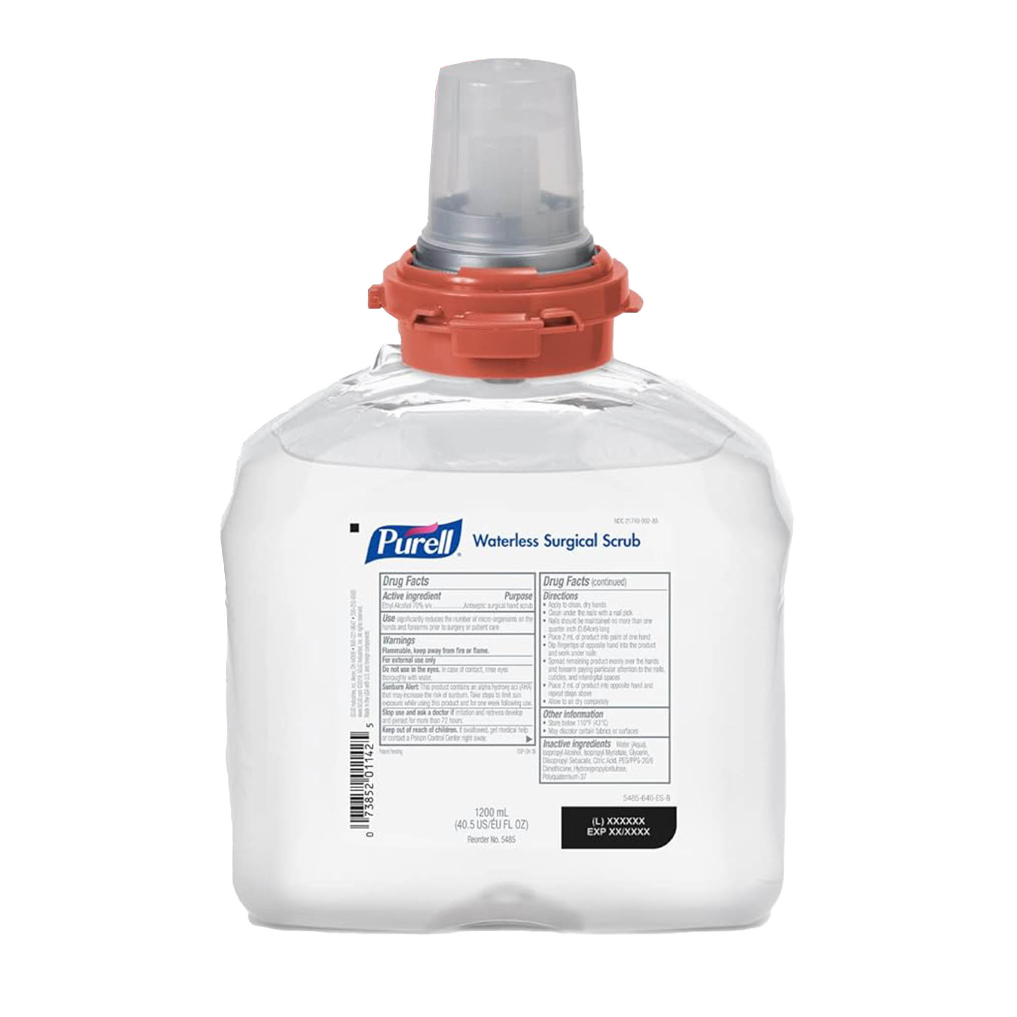 Purell® Waterless Surgical Scrub Gel, 1,200 mL Dispenser Refill Bottle