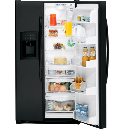 GE Profile™ ENERGY STAR® 25.6 Cu. Ft. Side-by-Side Refrigerator with Dispenser