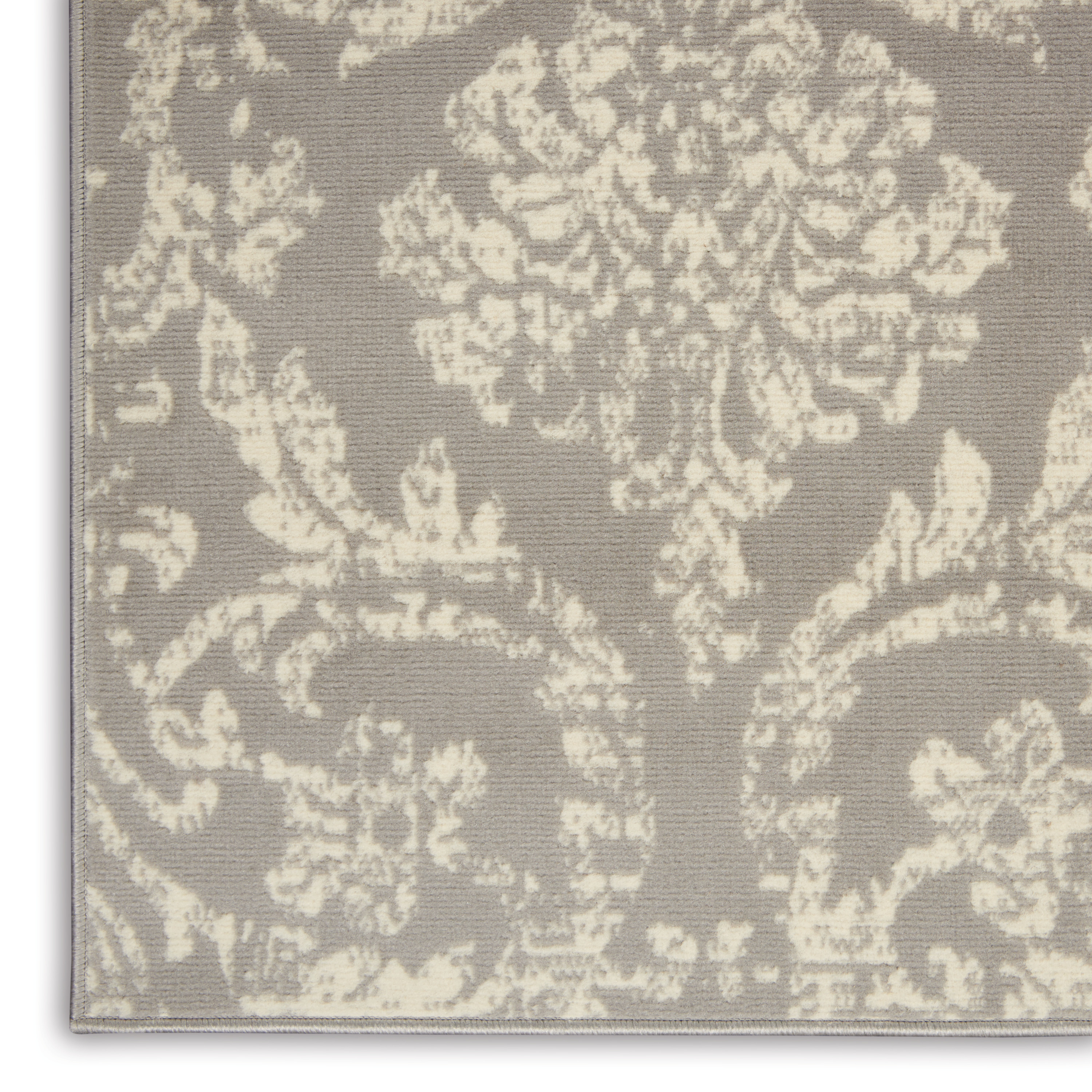 Nourison Jubilant 4' x 6' Grey Vintage Indoor Rug