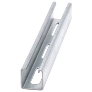 B-Line (Eaton) B22S58-120GLV Strut Channel, Steel, Galvanized, 12 Ga ...