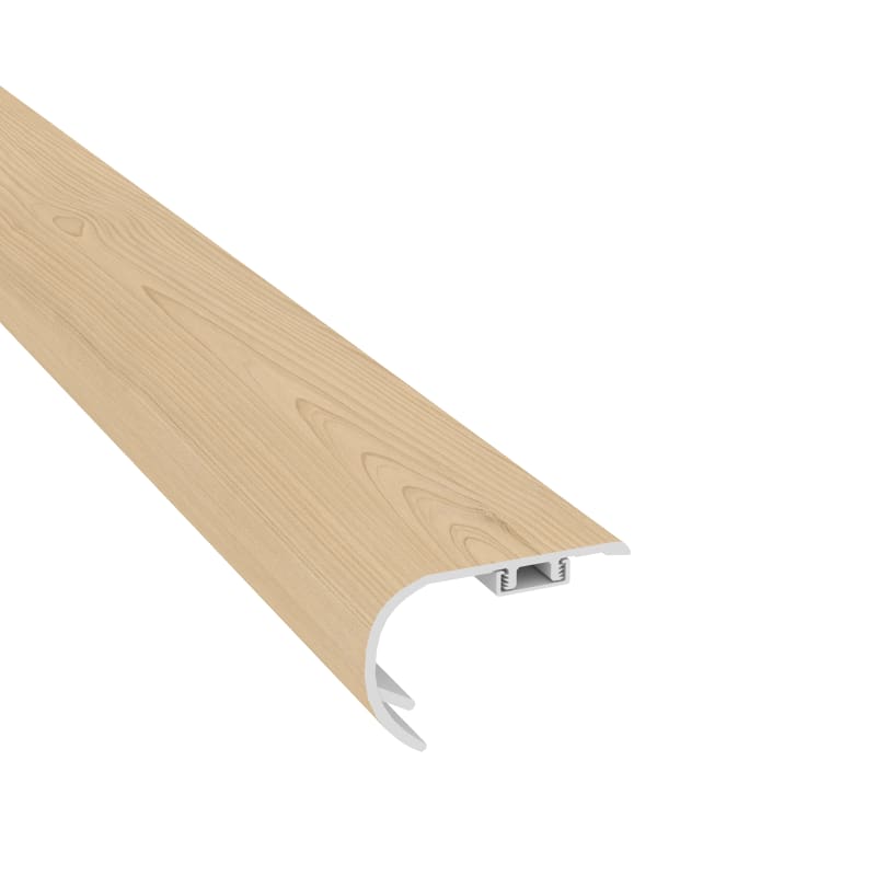 Caspar Cream Cali Vinyl Stair Nosing Overlap-0