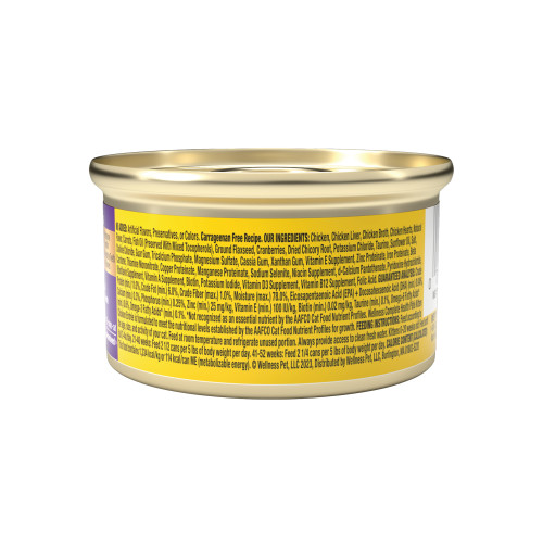 Wellness Complete Health Pate Kitten Chicken Pate back packaging