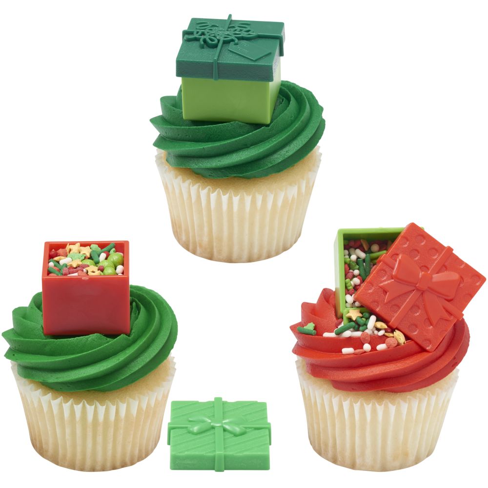 Image Cake Fillable Festive Presents