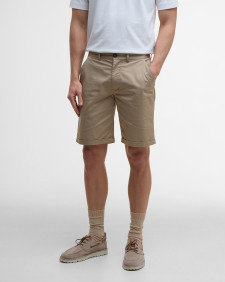 Lightweight Stretch Tailored Chino Shorts Washed Stone