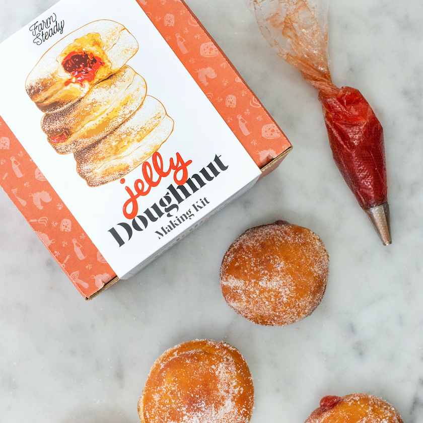 FarmSteady Jelly Doughnut DIY Gift Set-Gourmet Expressions