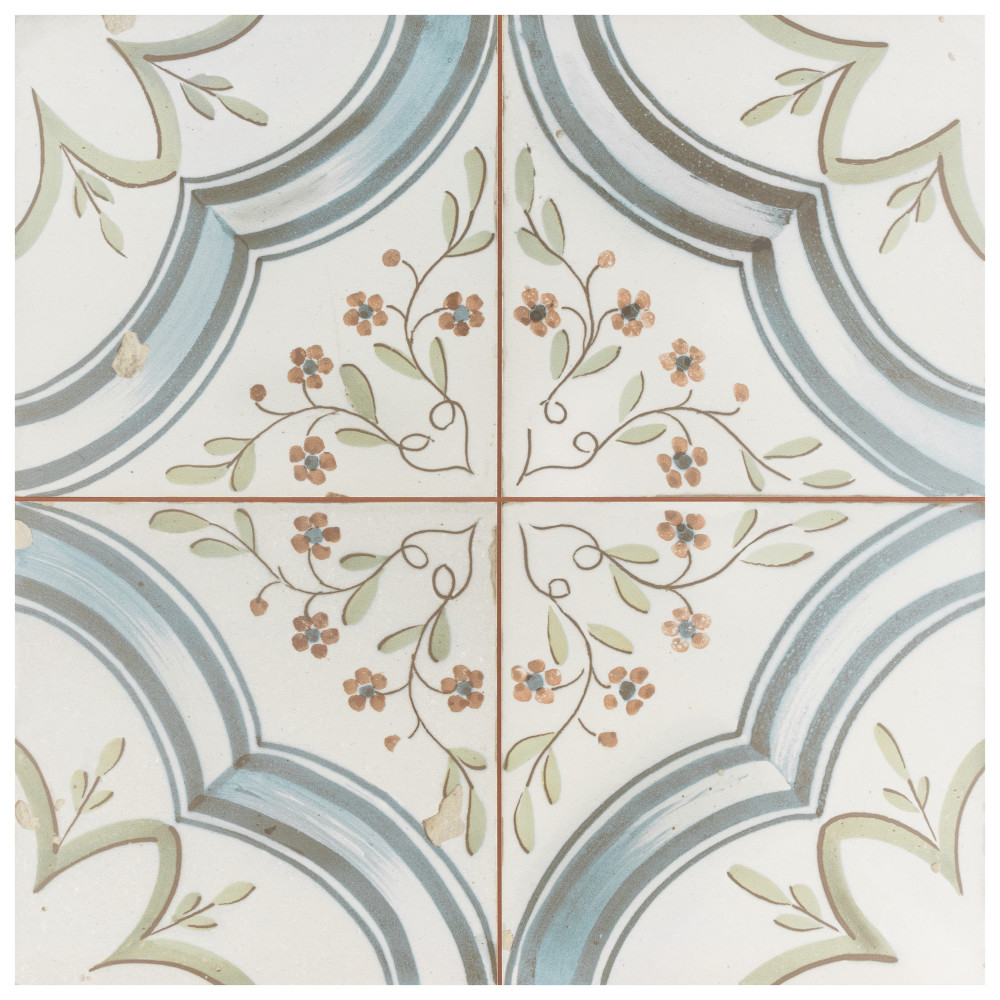 Kings Original Nijar 17-5/8 in. x 17-5/8 in. Ceramic Floor and Wall Tile
