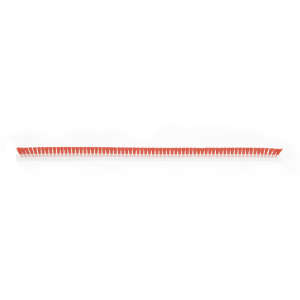 Brush Strip 18In Hvy Dty Xtra Stf Brist