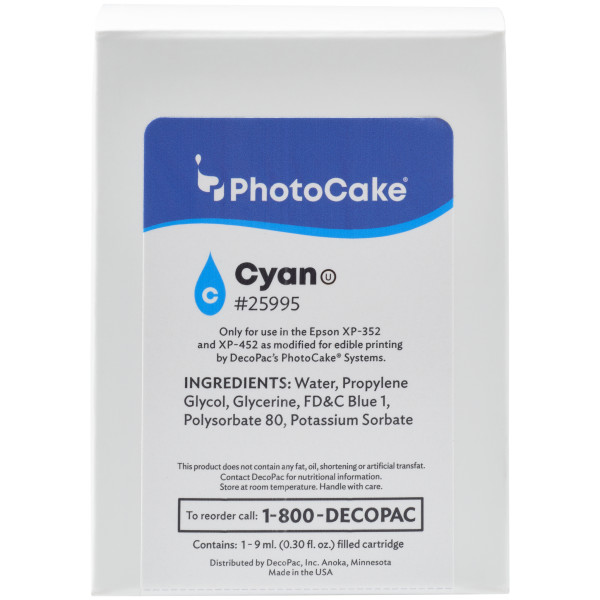 XP352 & XP452 Cartridge-Cyan - Red 3 Free PhotoCake® Ink