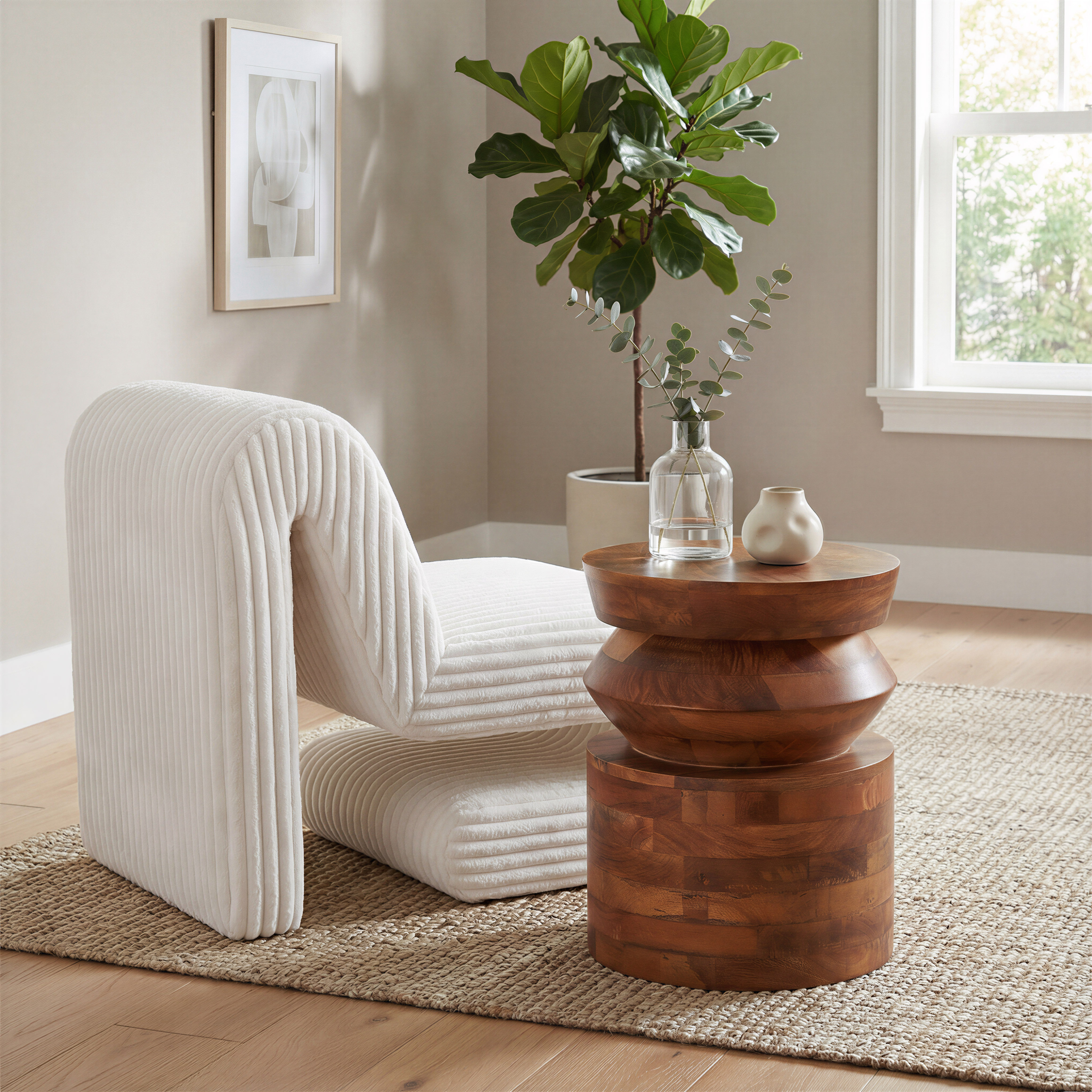 Kollam Side Table Walnut product image