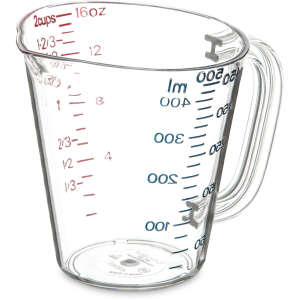 Cup Measuring 16Oz Clear 6Cs