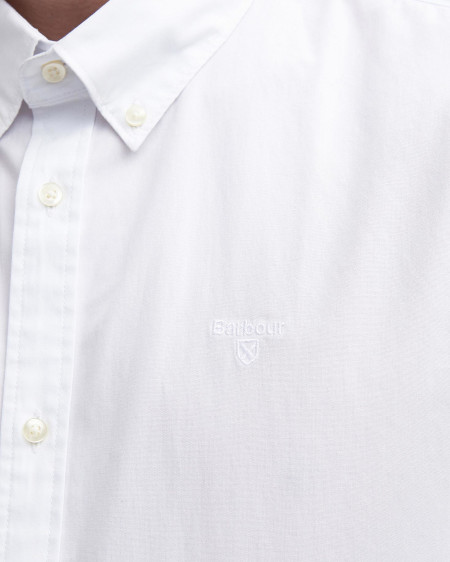 Crest Poplin Tailored Short-Sleeved Shirt
